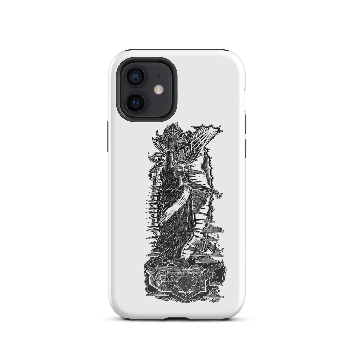 "CARVING THROUGH BORDERS" Tough Case for iPhone®