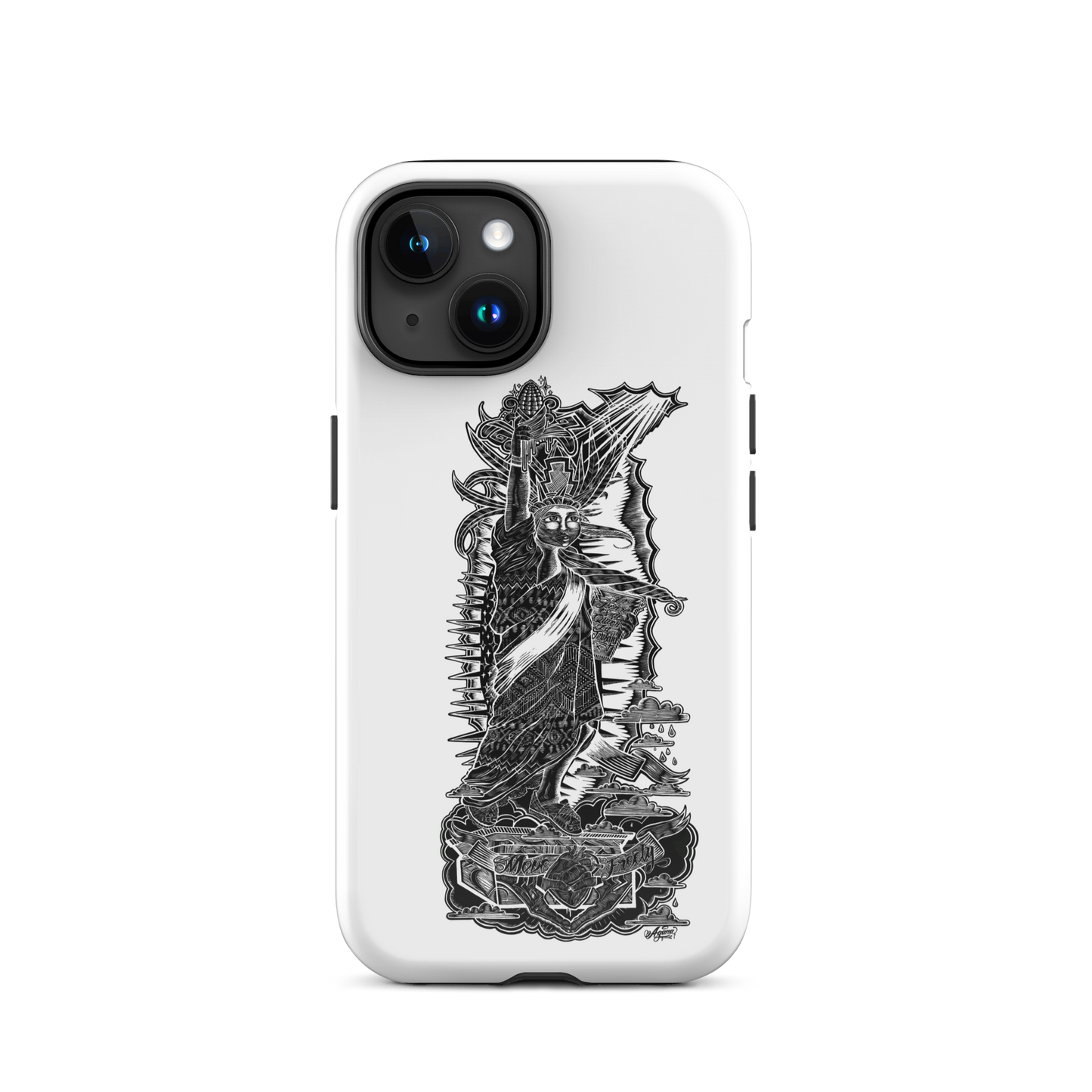 "CARVING THROUGH BORDERS" Tough Case for iPhone®