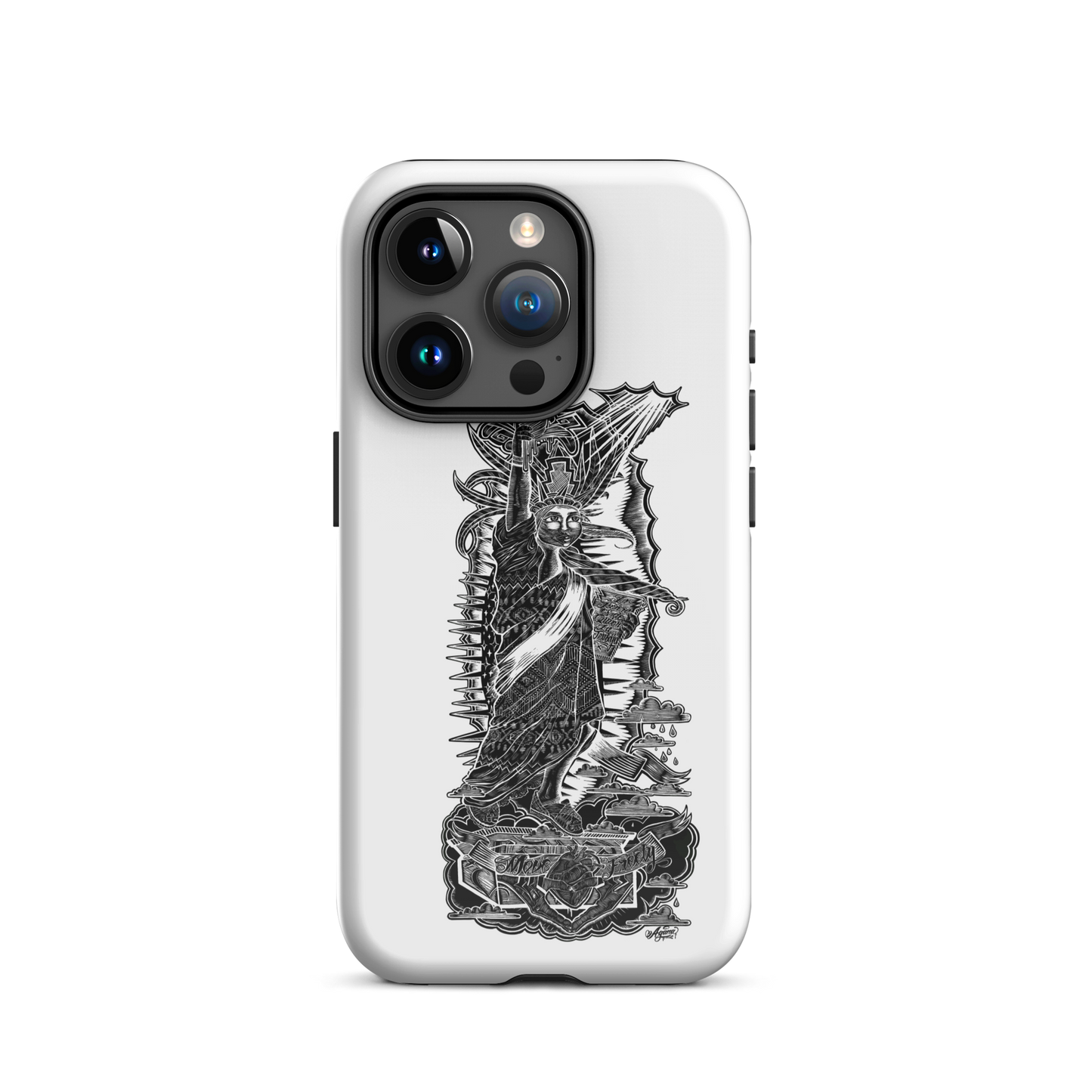 "CARVING THROUGH BORDERS" Tough Case for iPhone®