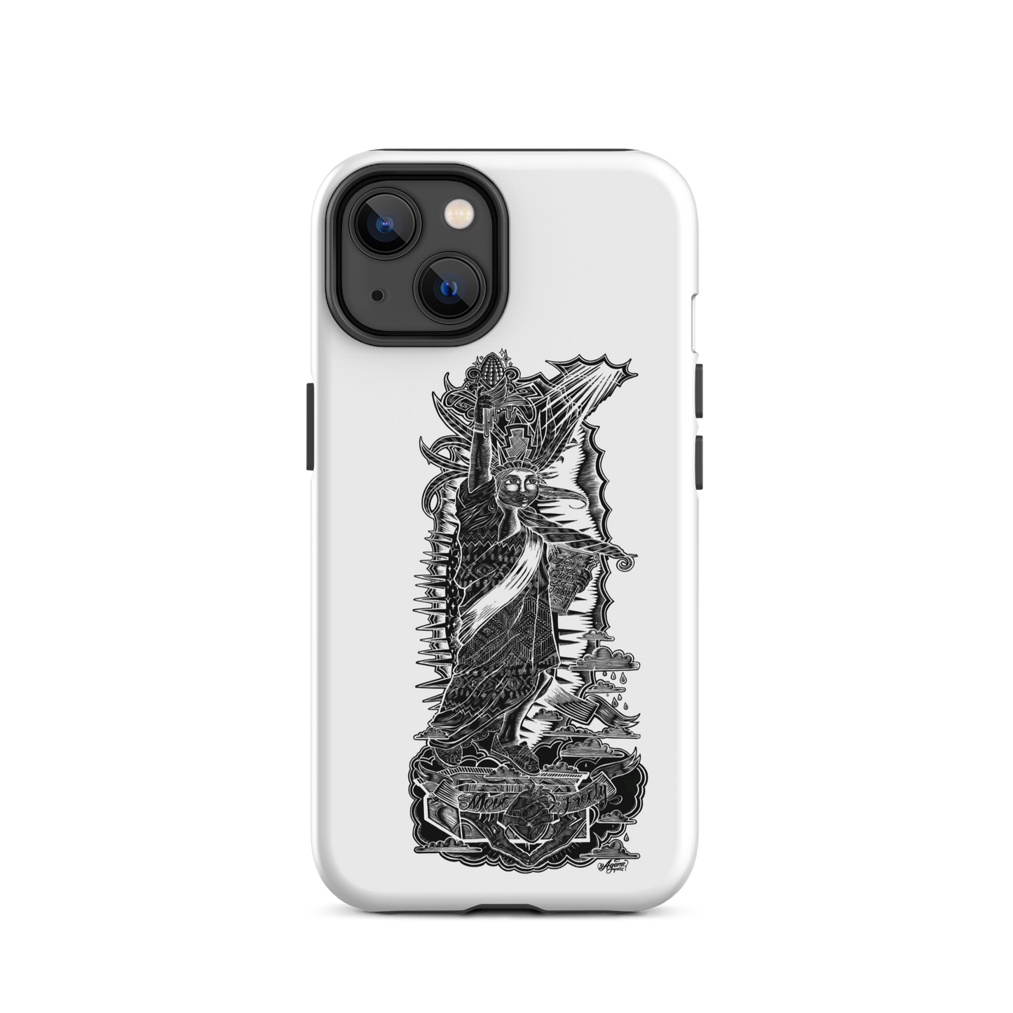 "CARVING THROUGH BORDERS" Tough Case for iPhone®