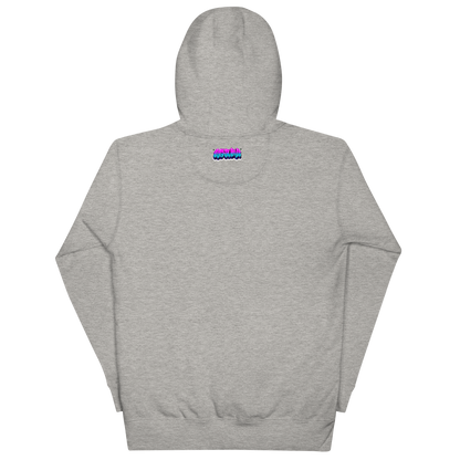 "AGANA BUBBLE DRIP" Unisex Hoodie WHT