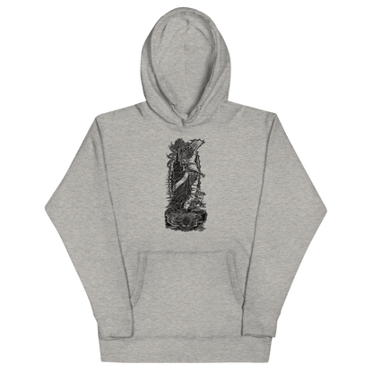 "CARVING THROUGH BORDERS" Unisex Hoodie