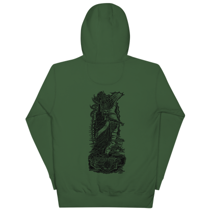 "CARVING THROUGH BORDERS" Unisex Hoodie