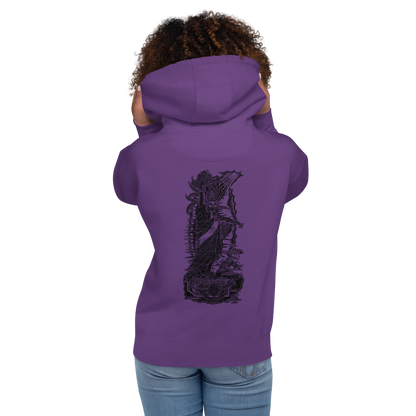 "CARVING THROUGH BORDERS" Unisex Hoodie