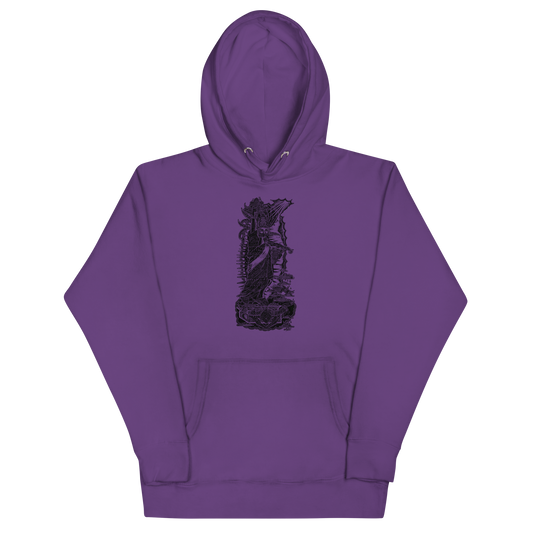 "CARVING THROUGH BORDERS" Unisex Hoodie