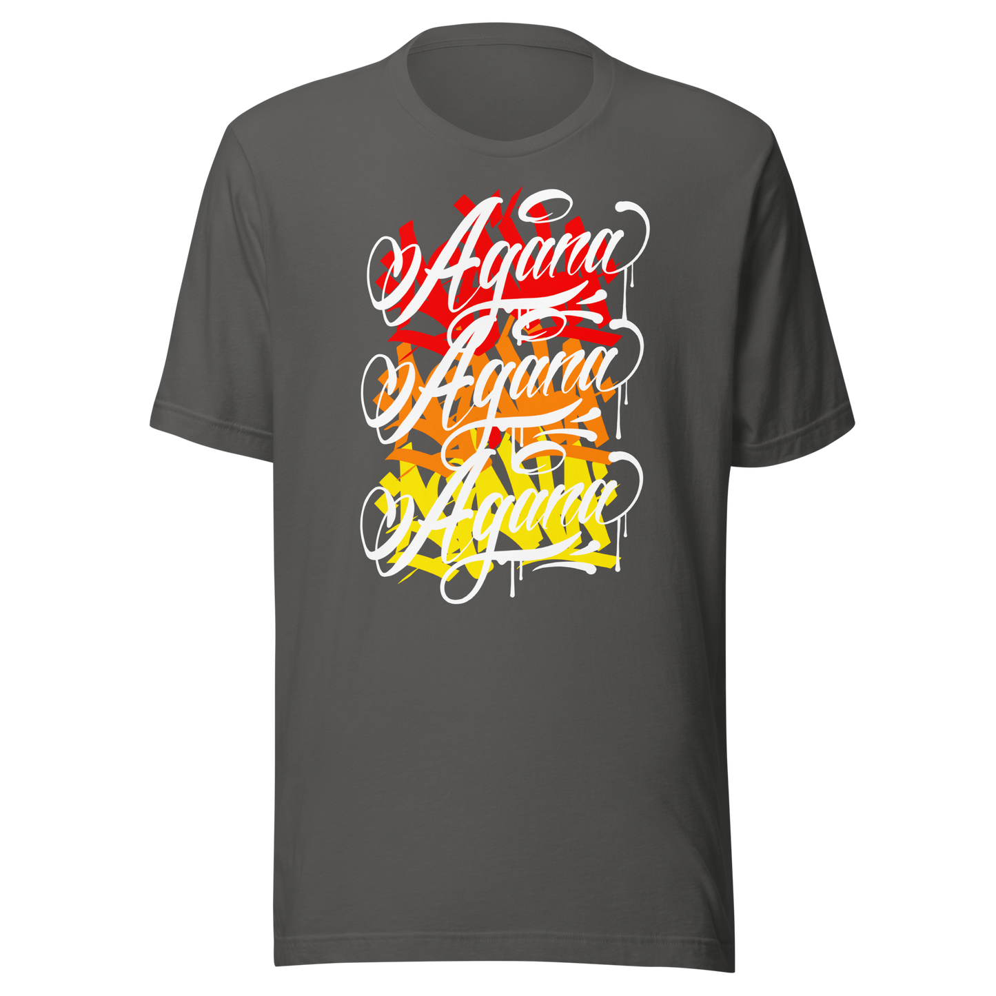 "AGANA HANDSTYLES" Unisex T-shirt WHT