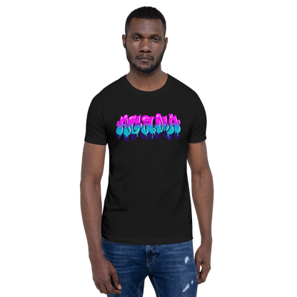 "AGANA BUBBLE DRIP" Unisex T-shirt