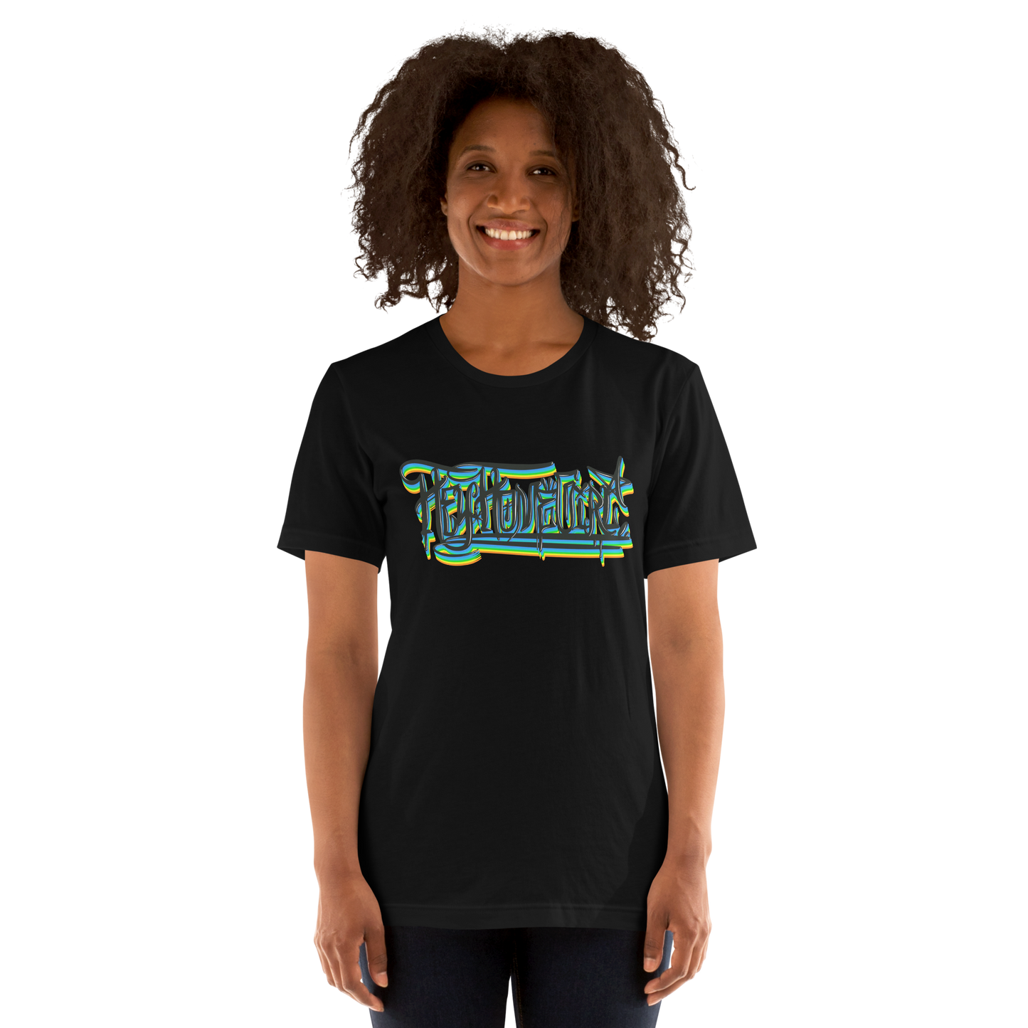 "HEY HOMEGIRL" Unisex T-shirt GRN