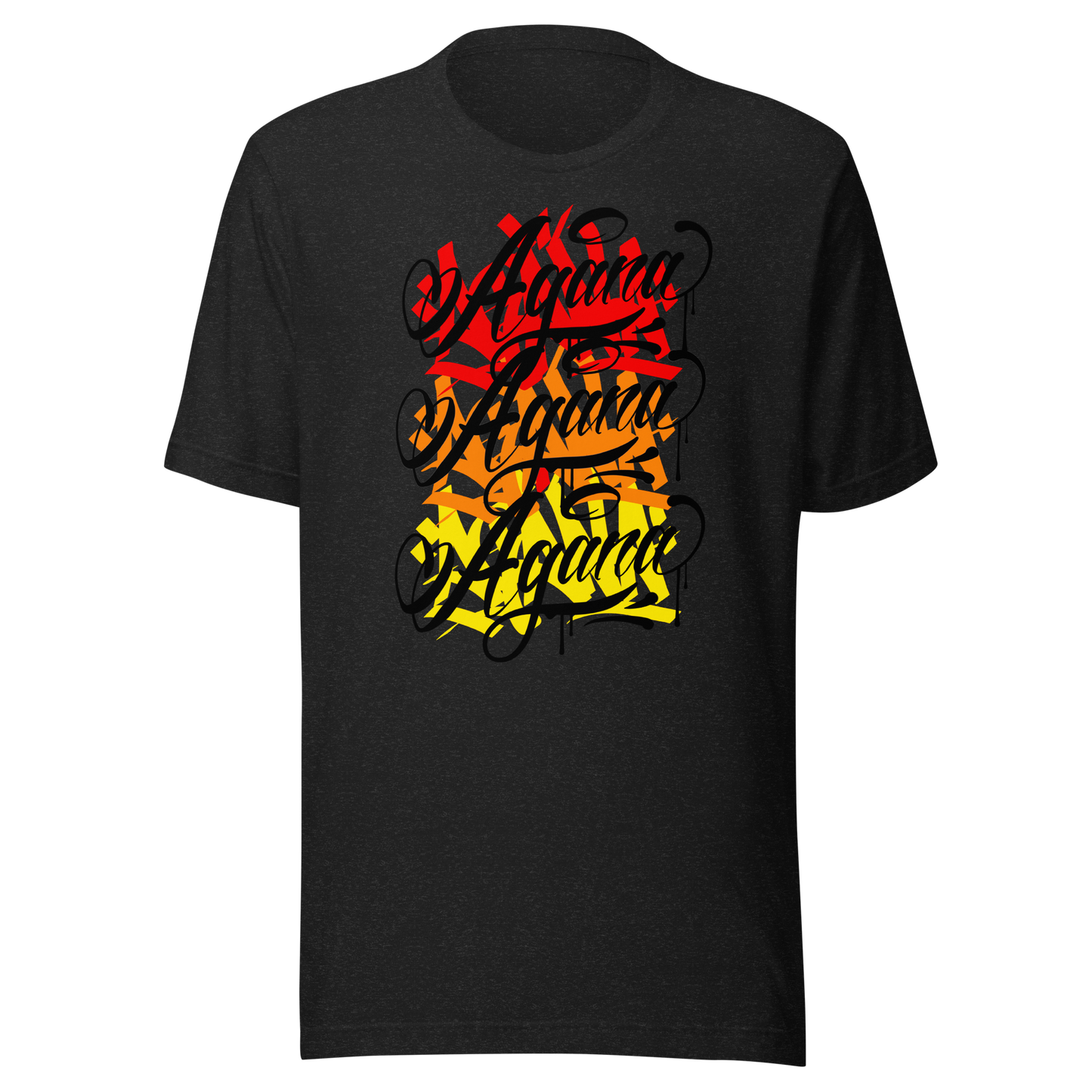 "AGANA HANDSTYLES" Unisex T-shirt BLK