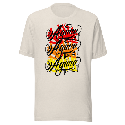 "AGANA HANDSTYLES" Unisex T-shirt BLK