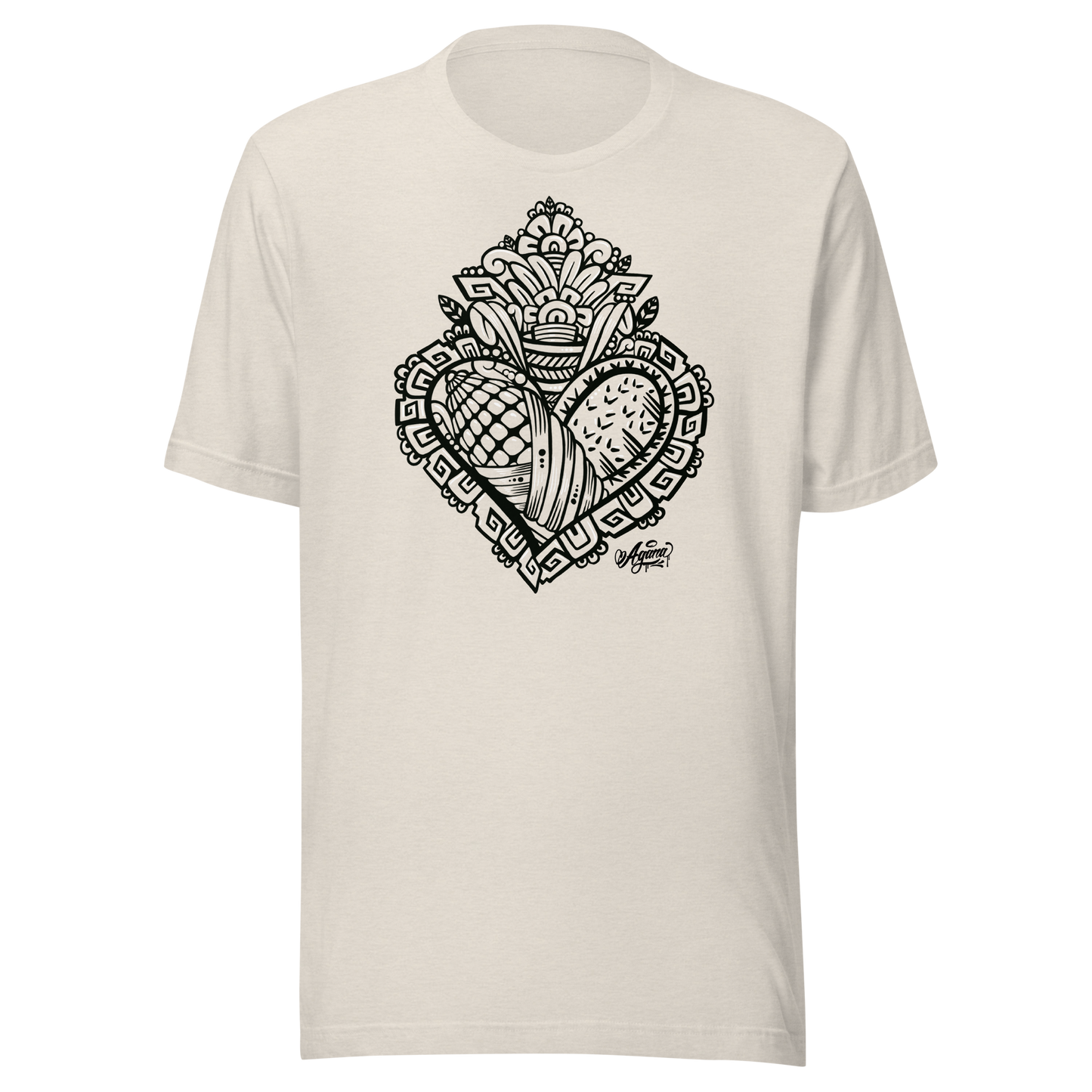 "POR AMOR" Unisex T-shirt BLK