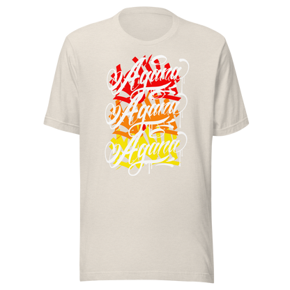 "AGANA HANDSTYLES" Unisex T-shirt WHT