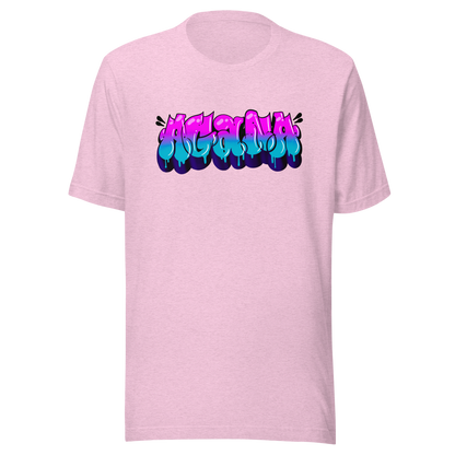 "AGANA BUBBLE DRIP" Unisex T-shirt