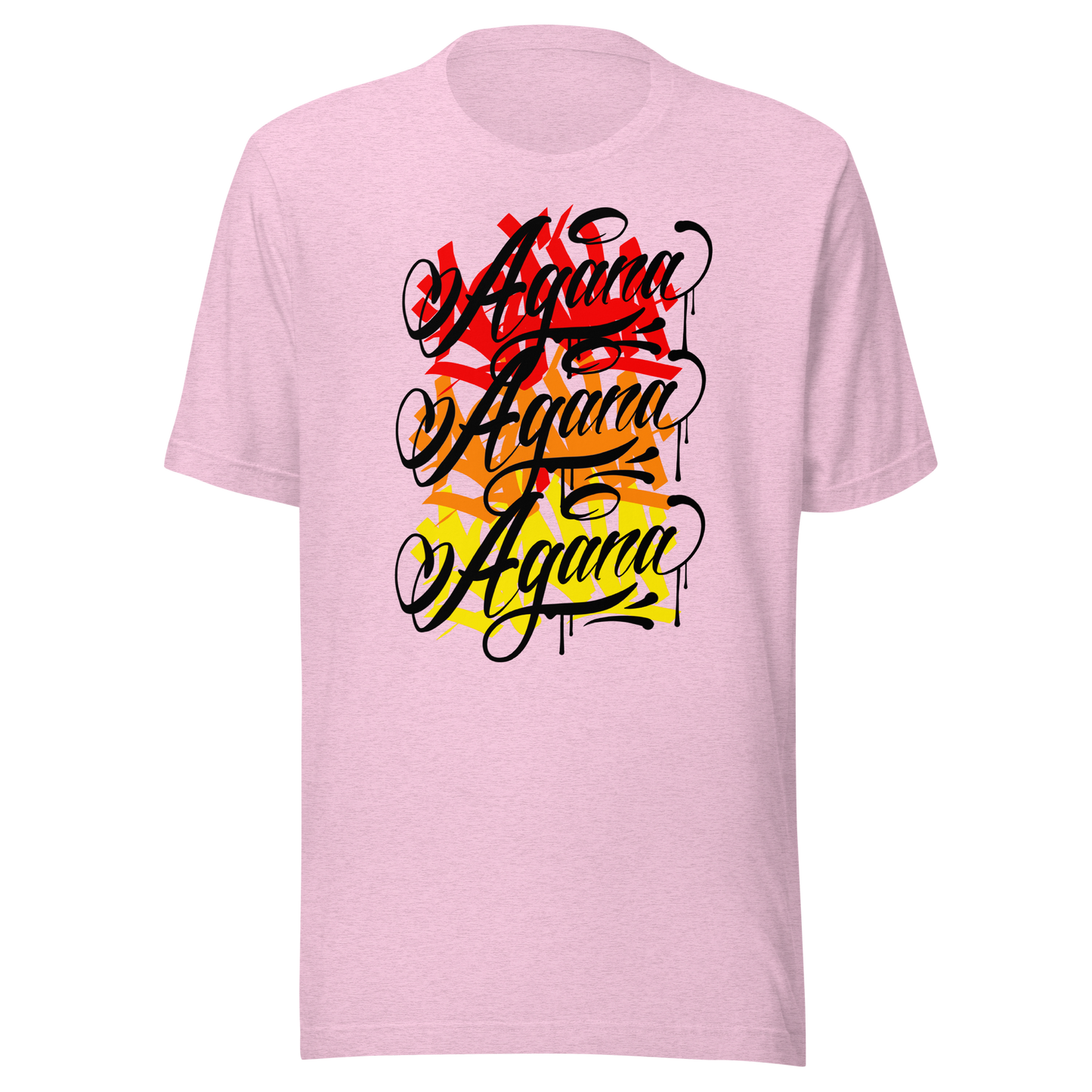 "AGANA HANDSTYLES" Unisex T-shirt BLK