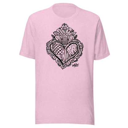 "POR AMOR" Unisex T-shirt BLK