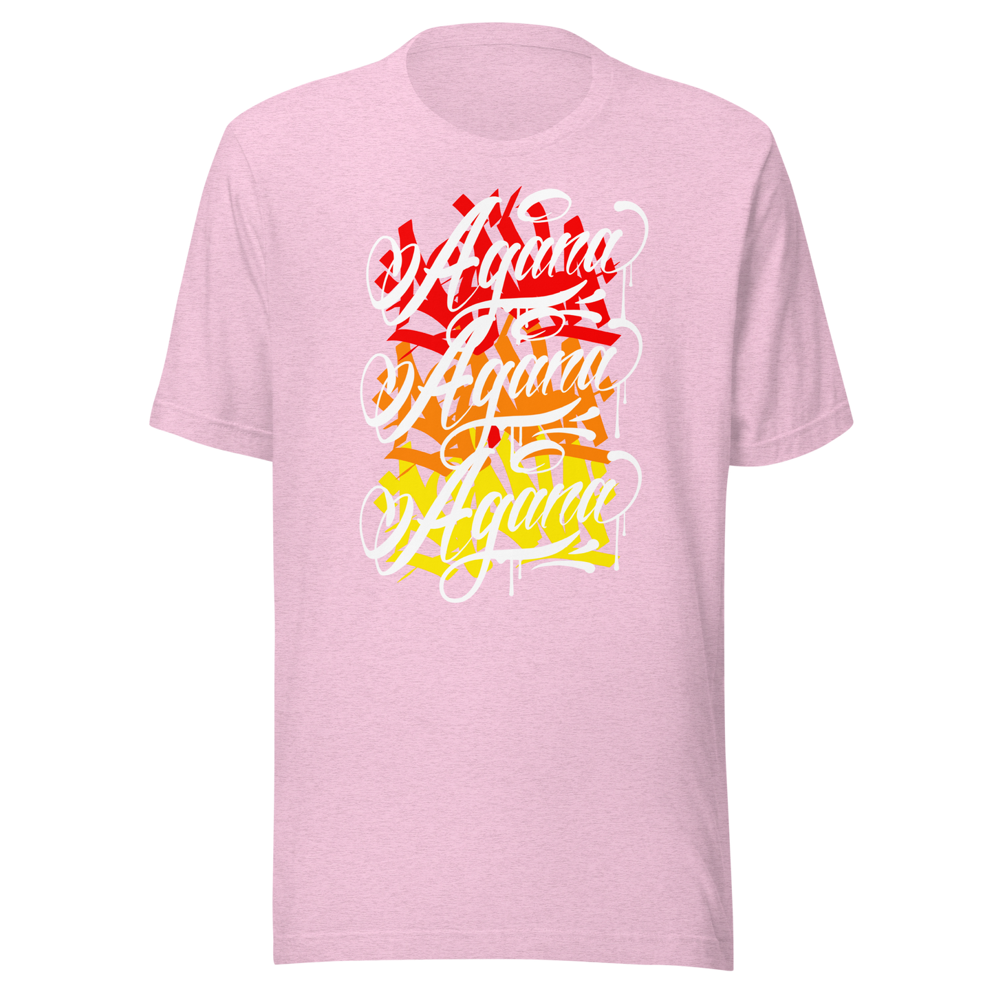 "AGANA HANDSTYLES" Unisex T-shirt WHT