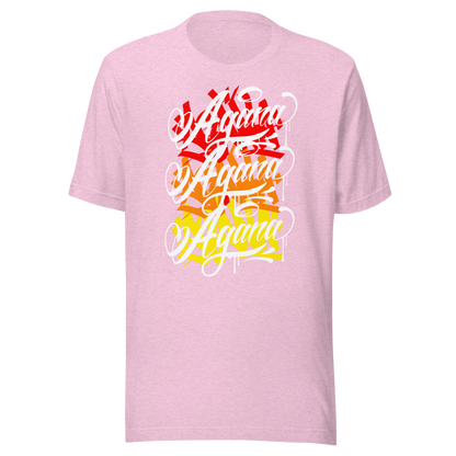 "AGANA HANDSTYLES" Unisex T-shirt WHT