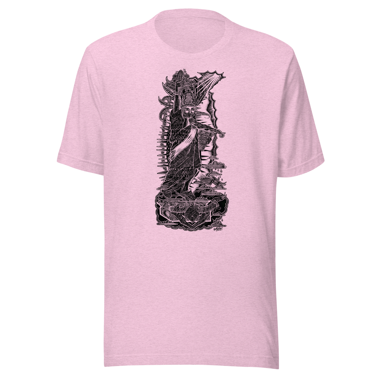 "CARVING THROUGH BORDERS" Unisex T-shirt