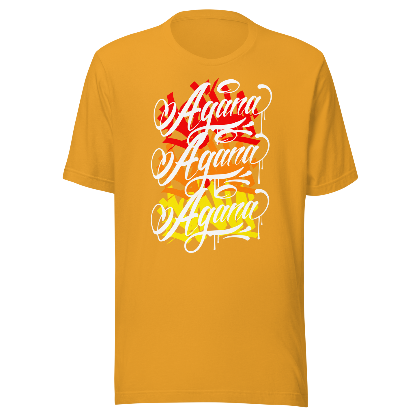 "AGANA HANDSTYLES" Unisex T-shirt WHT