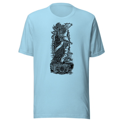 "CARVING THROUGH BORDERS" Unisex T-shirt