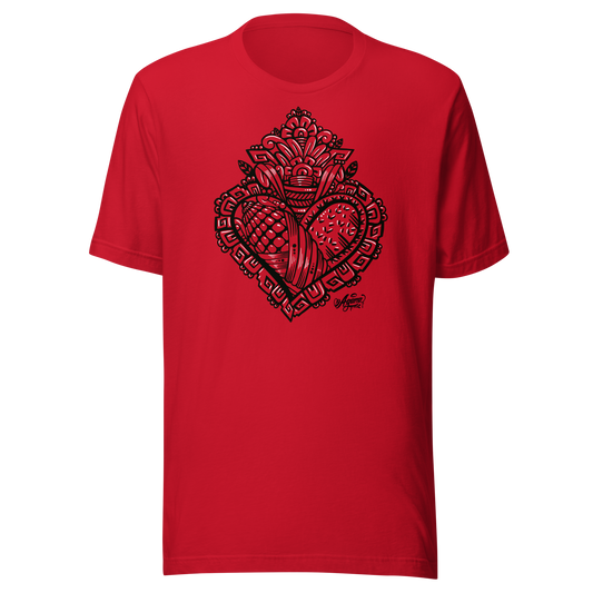 "POR AMOR" Unisex T-shirt BLK