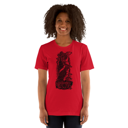 "CARVING THROUGH BORDERS" Unisex T-shirt