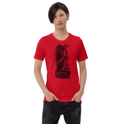 "CARVING THROUGH BORDERS" Unisex T-shirt