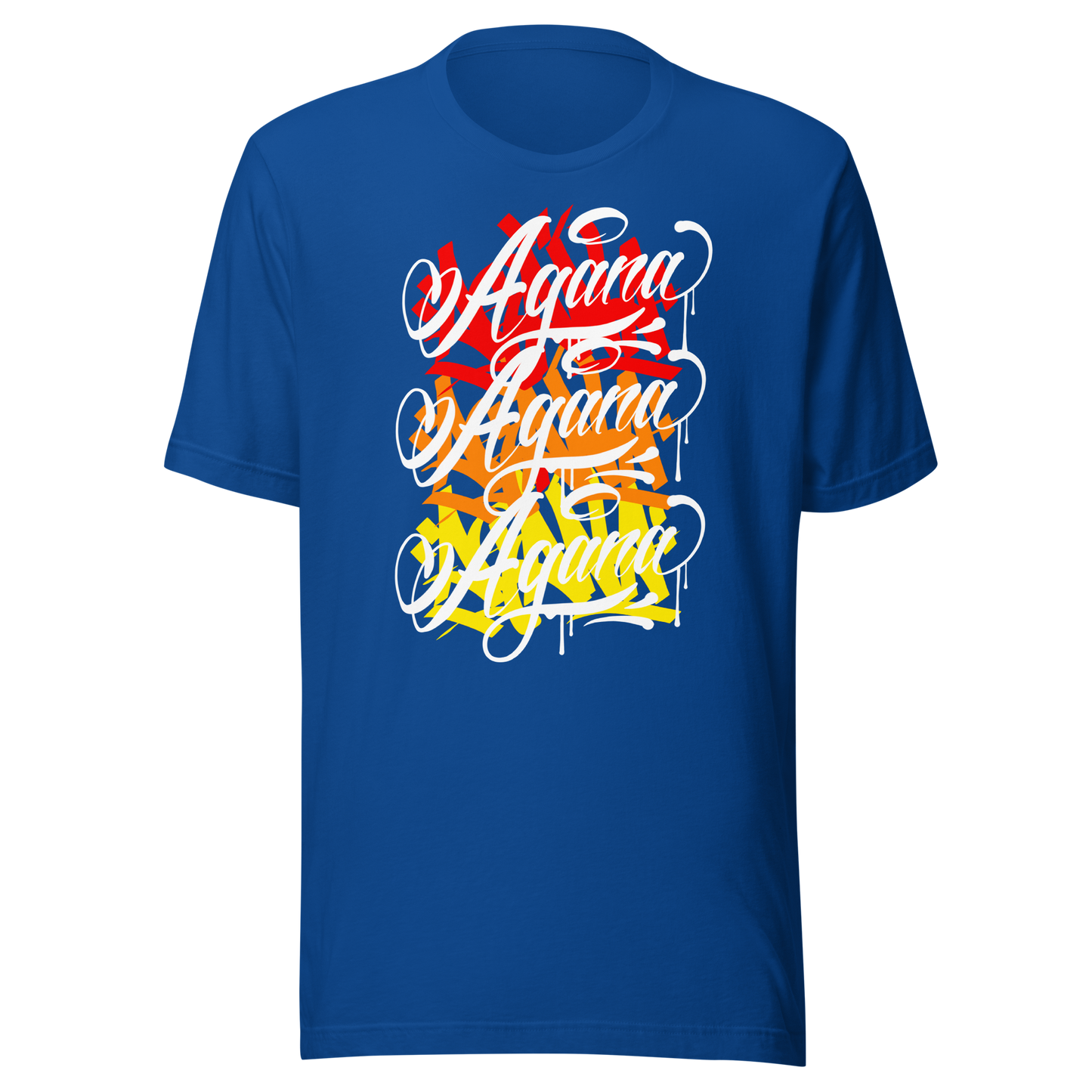 "AGANA HANDSTYLES" Unisex T-shirt WHT