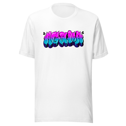 "AGANA BUBBLE DRIP" Unisex T-shirt