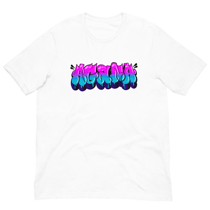 "AGANA BUBBLE DRIP" Unisex T-shirt