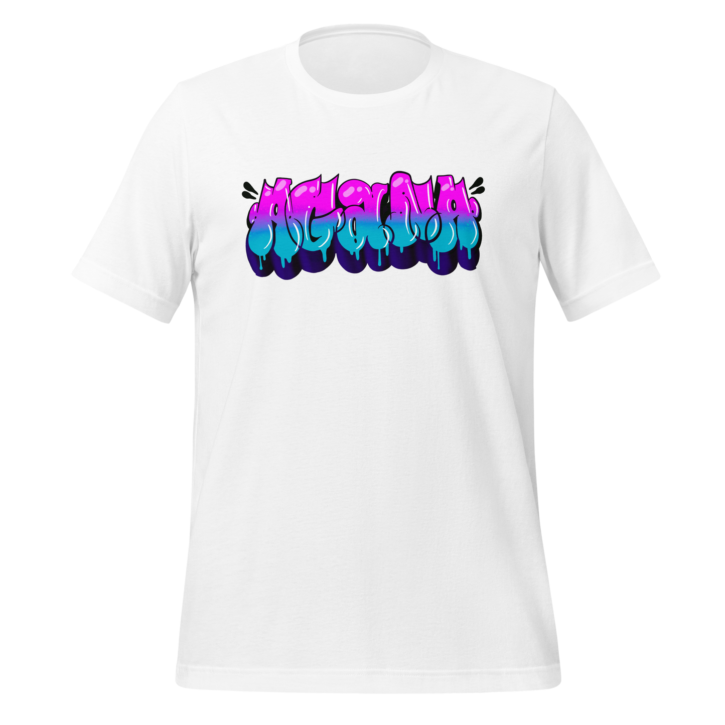 "AGANA BUBBLE DRIP" Unisex T-shirt