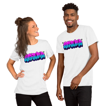 "AGANA BUBBLE DRIP" Unisex T-shirt