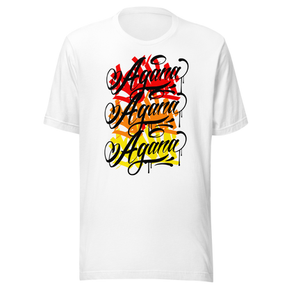 "AGANA HANDSTYLES" Unisex T-shirt BLK