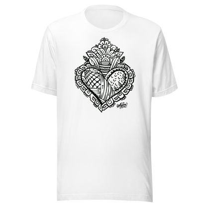 "POR AMOR" Unisex T-shirt BLK