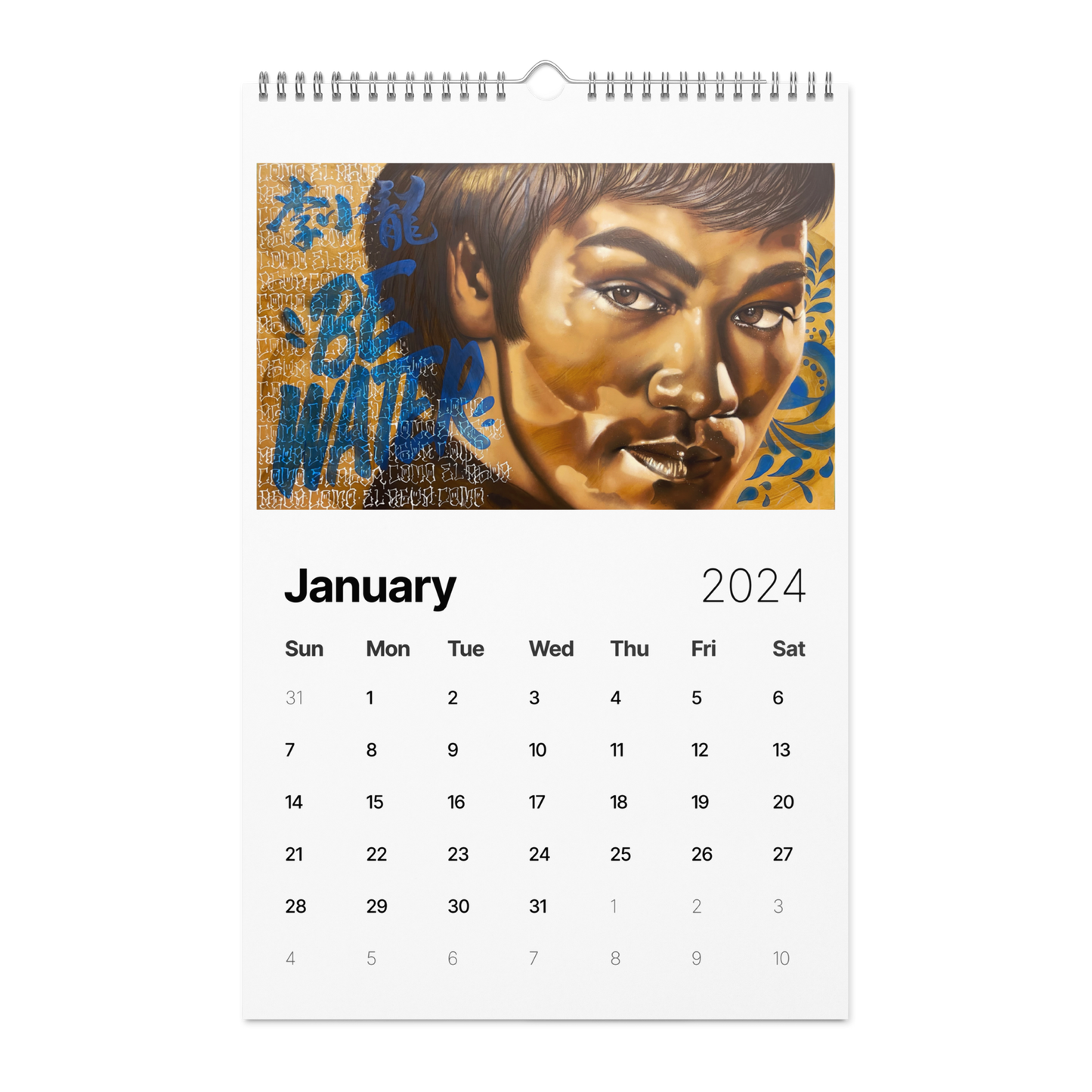 "AGANA" Wall Calendar (2024)