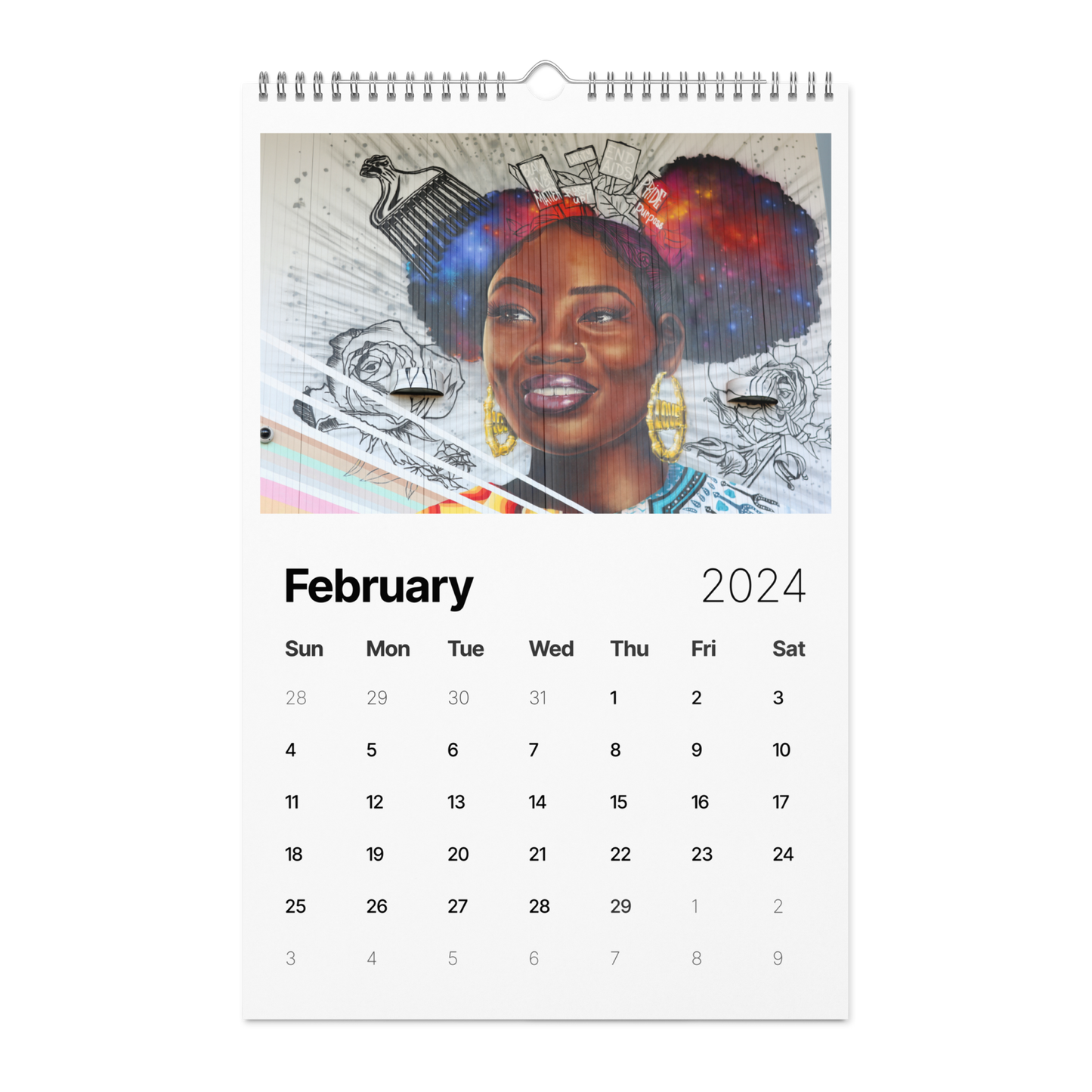 "AGANA" Wall Calendar (2024)