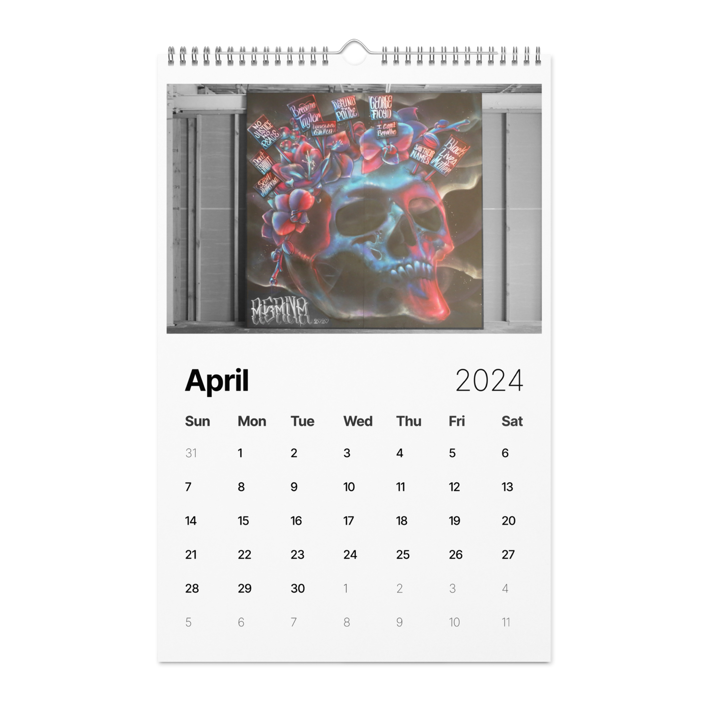 "AGANA" Wall Calendar (2024)