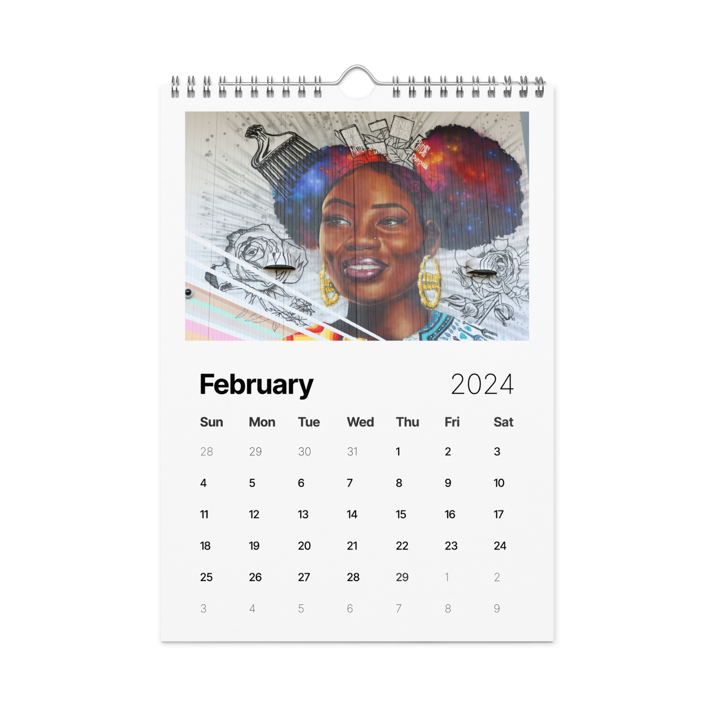 "AGANA" Wall Calendar (2024)