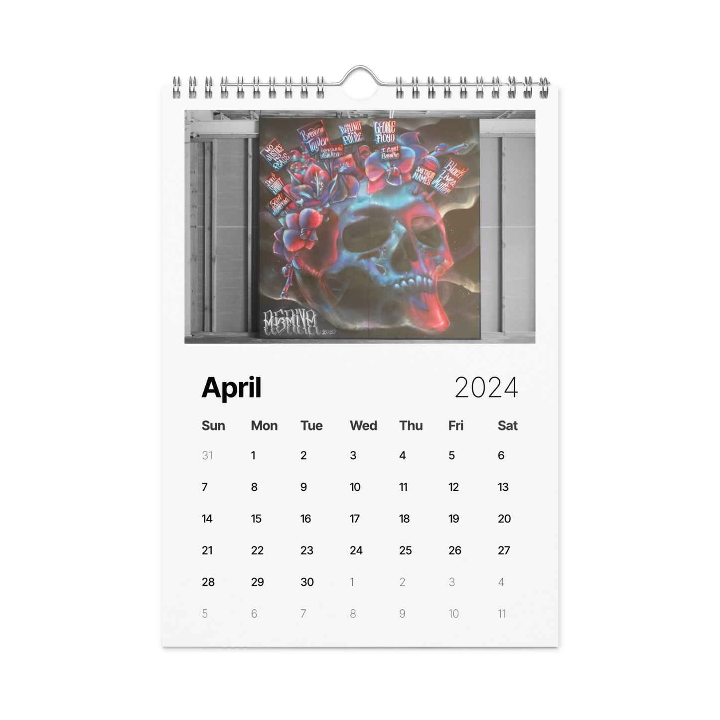 "AGANA" Wall Calendar (2024)