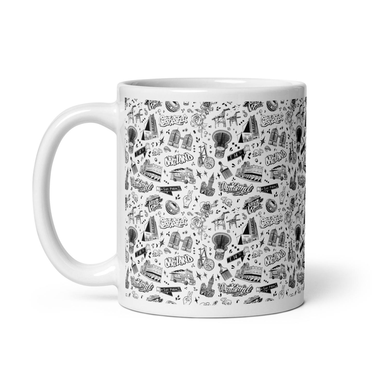 "OAKLAND TILABLE" Mug