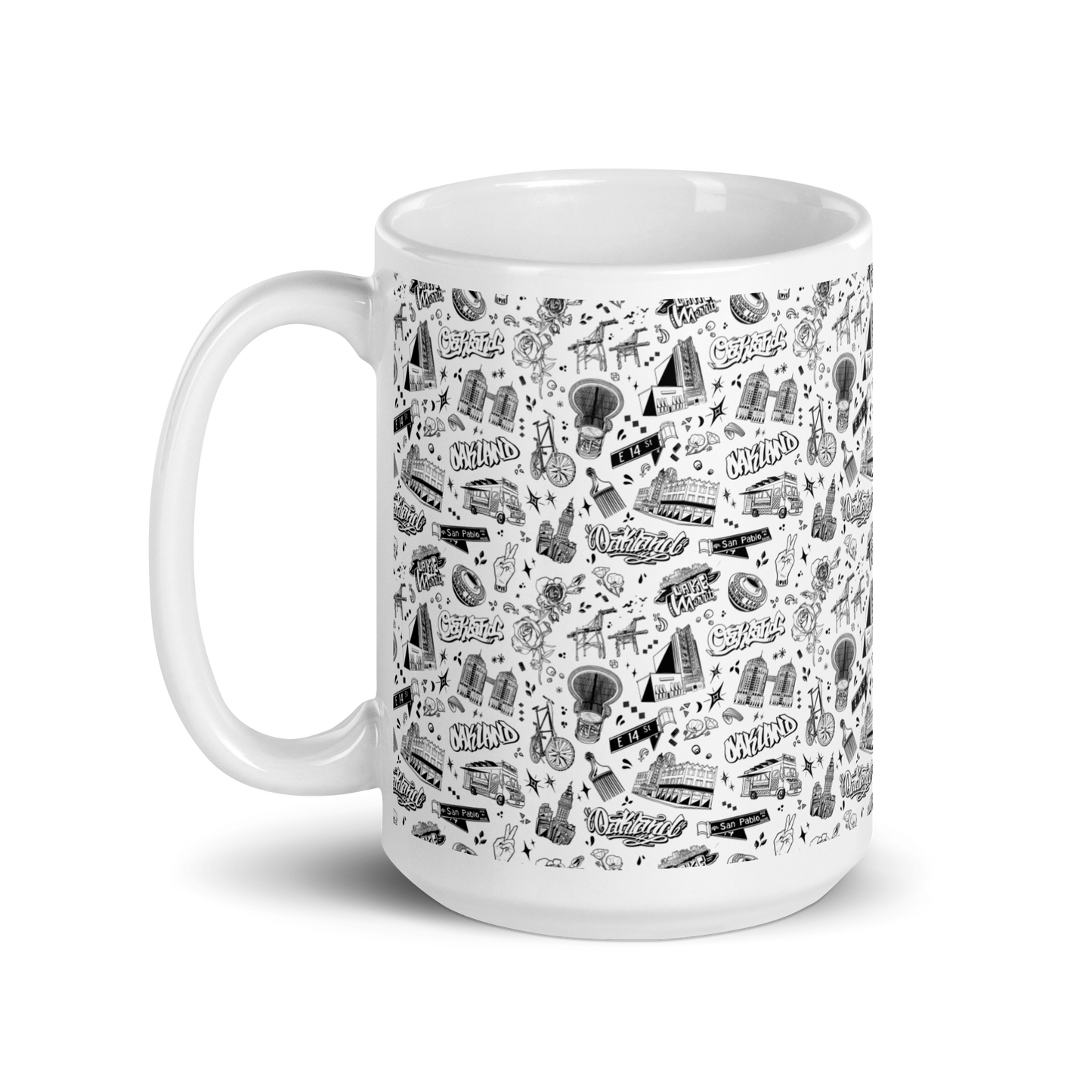 "OAKLAND TILABLE" Mug