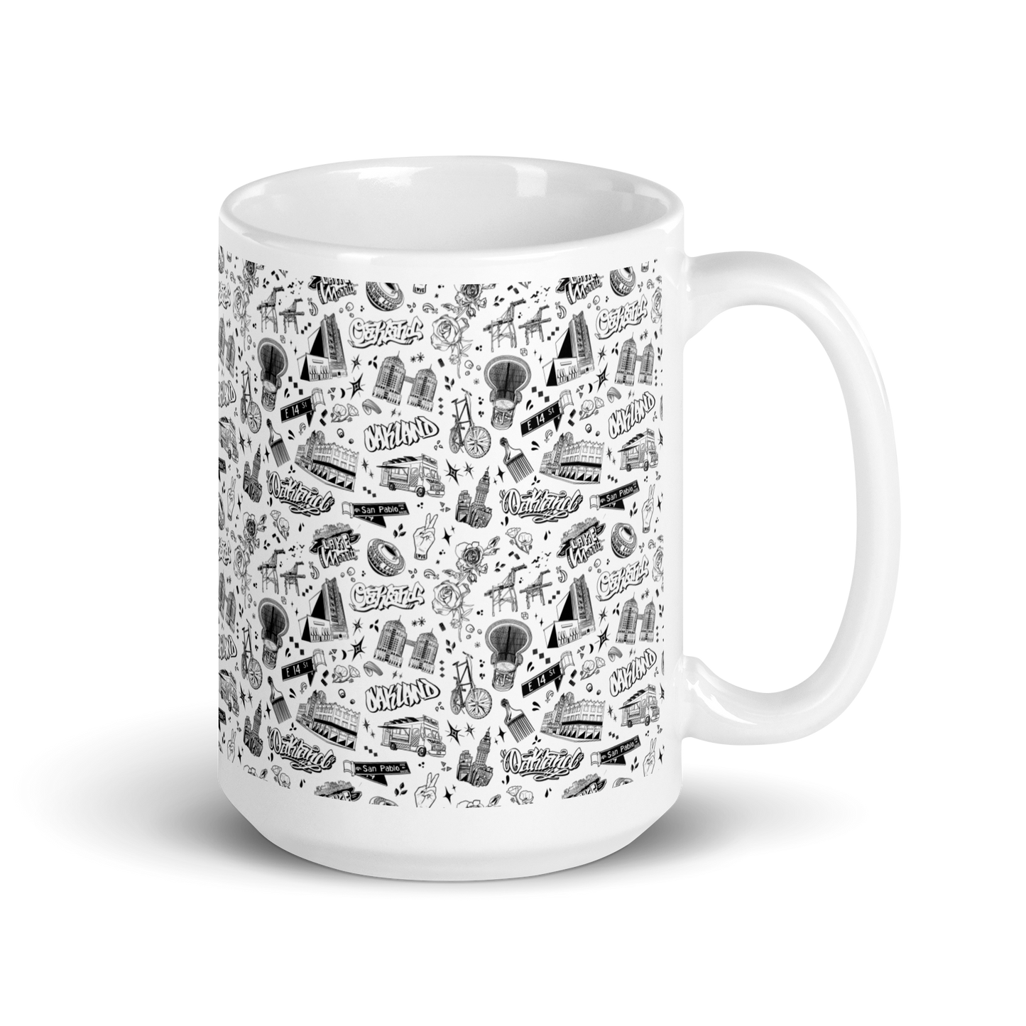 "OAKLAND TILABLE" Mug