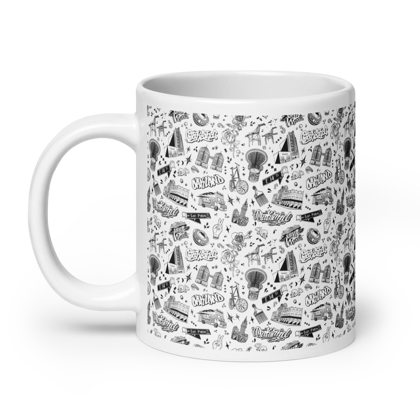 "OAKLAND TILABLE" Mug