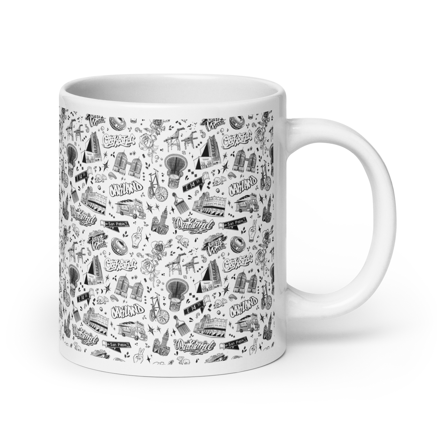 "OAKLAND TILABLE" Mug