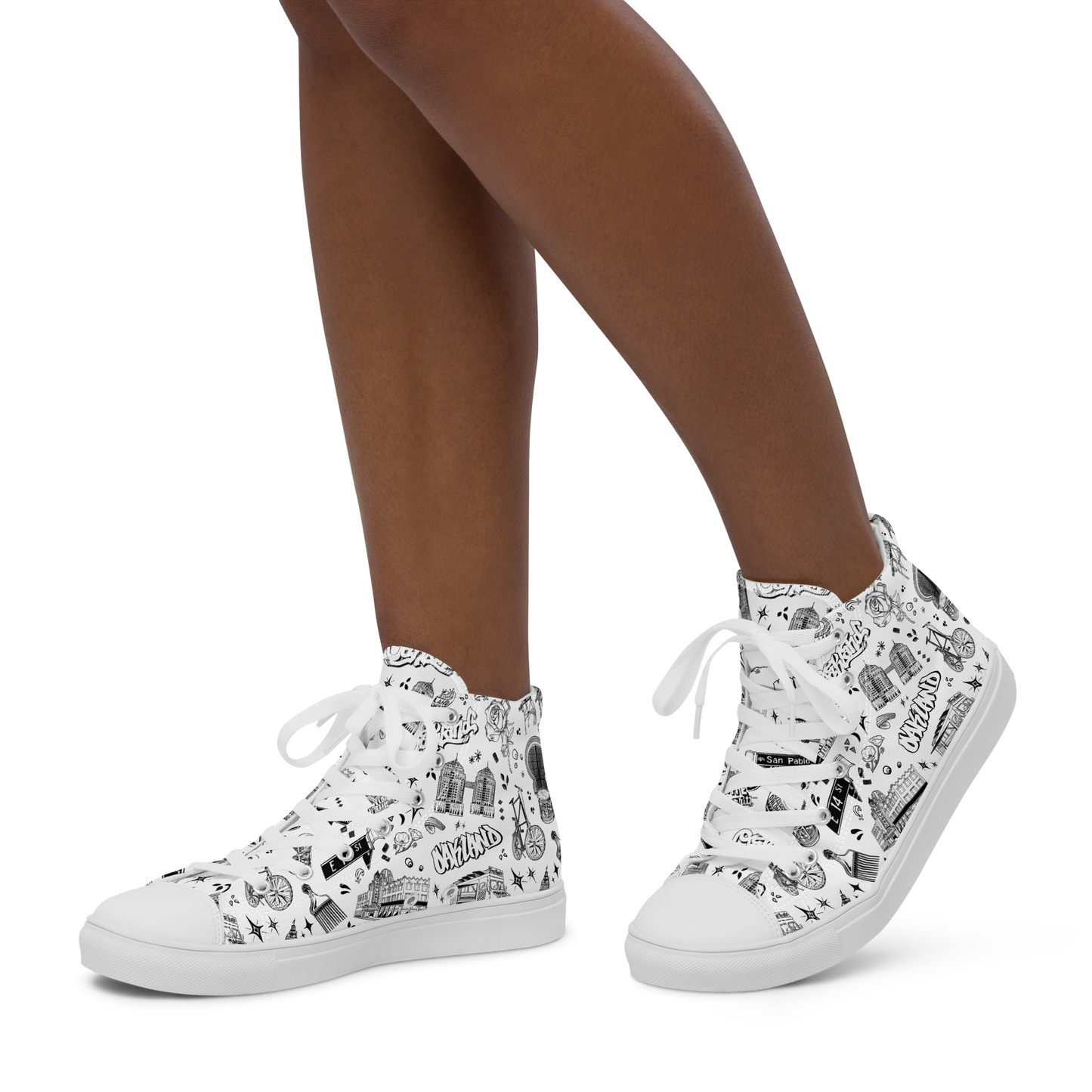 "OAKLAND TILABLE" Women’s High Top Shoes