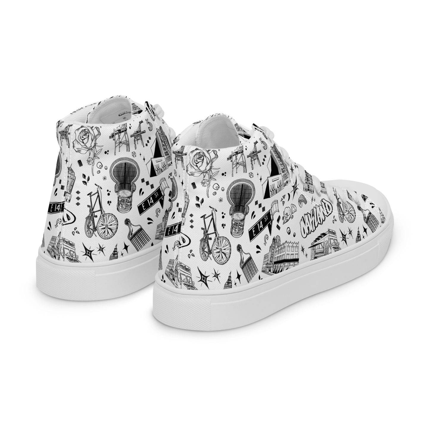 "OAKLAND TILABLE" Women’s High Top Shoes