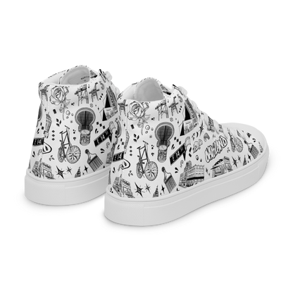 "OAKLAND TILABLE" Women’s High Top Shoes