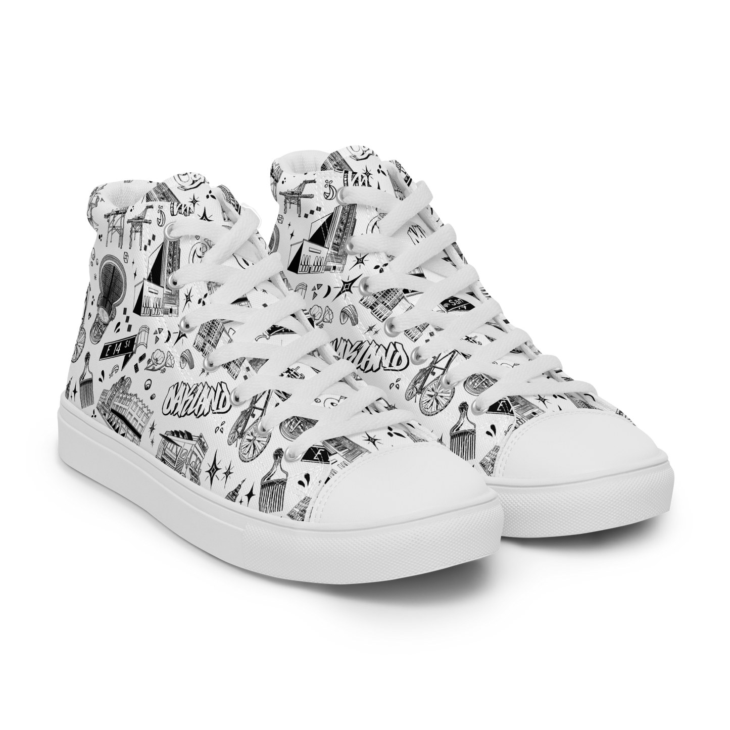 "OAKLAND TILABLE" Women’s High Top Shoes