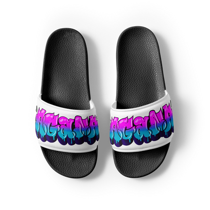 "AGANA BUBBLE DRIP" Women's Slides