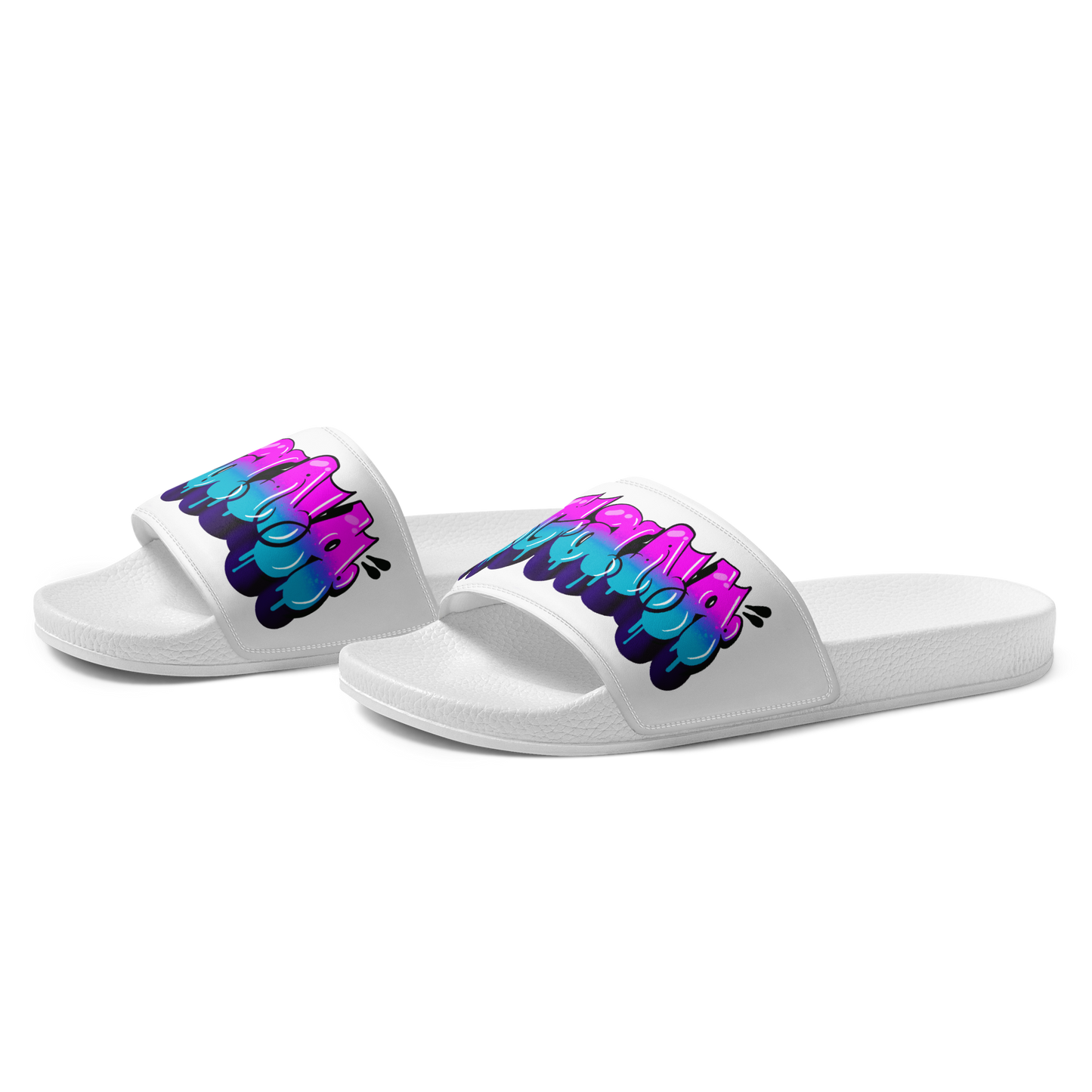 "AGANA BUBBLE DRIP" Women's Slides